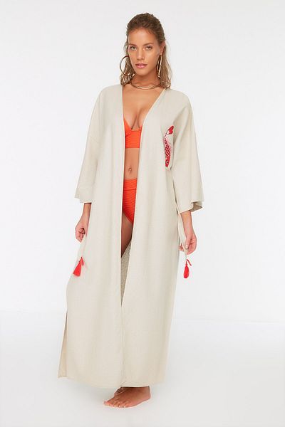 Kimono & Kaftan - Rot - Regular Fit