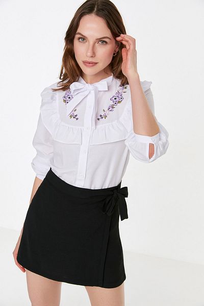 Shirt - Ecru - Regular fit
