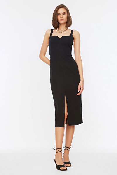 Kleid - Schwarz - Bodycon