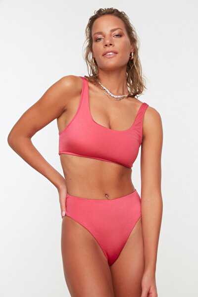 Bikini-Hose - Rosa - Unifarben