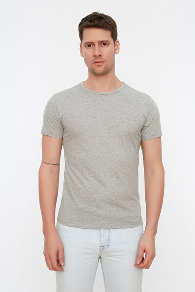T-Shirt - Gray - Regular fit