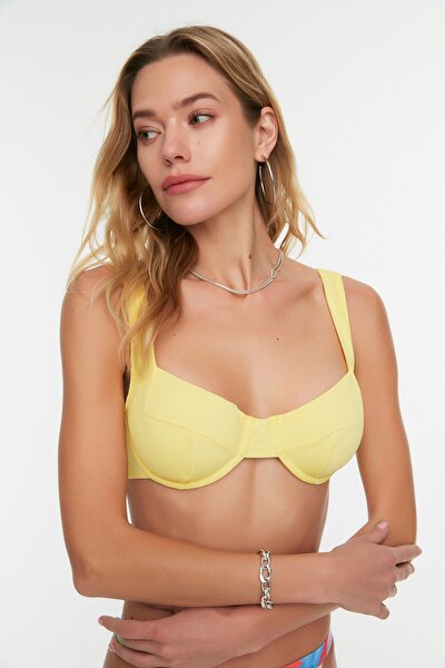 Bikini Top - Yellow - Plain