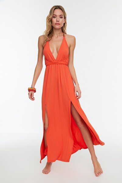 Dress - Orange - Basic
