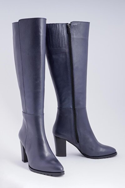 Stiefel - Dunkelblau - Blockabsatz