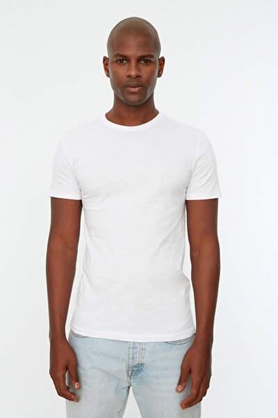 T-Shirt - White - Slim