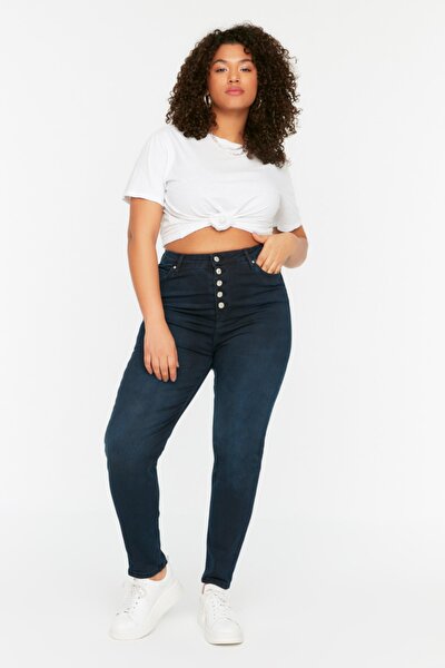 Große Größen in Jeans - Blau - Skinny