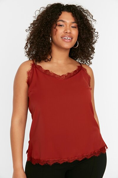 Große Größen in Bluse - Orange - Regular Fit