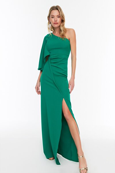 Evening & Prom Dress - Green - Shift