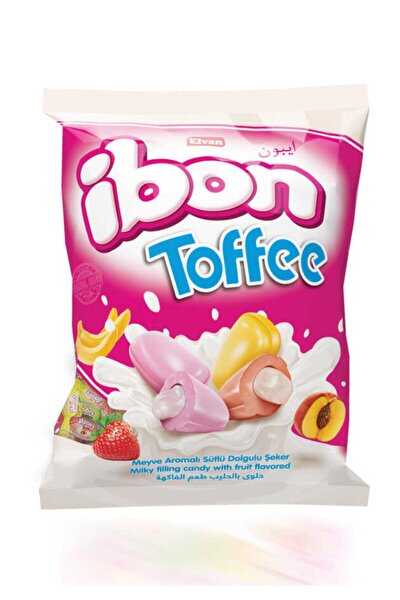 Ibon Toffee Sütlü Meyveli Şeker 1000 Gr. (1 Poşet)
