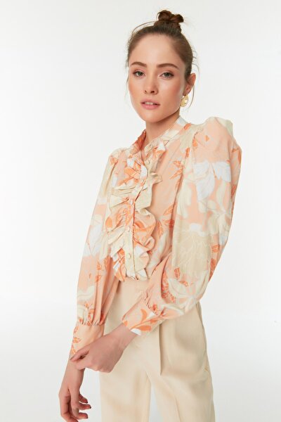 Hemd - Orange - Regular Fit