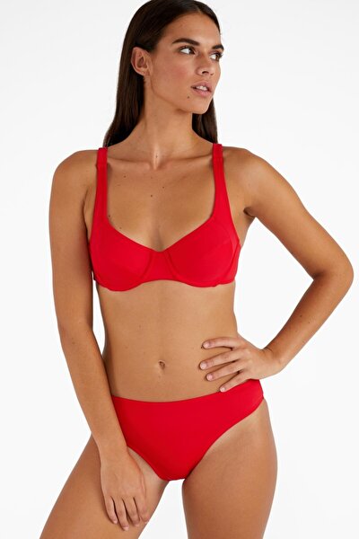 Bikini-Set - Rot - Unifarben