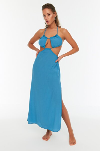 Dress - Turquoise - Bodycon