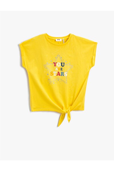 T-Shirt - Gelb - Regular Fit