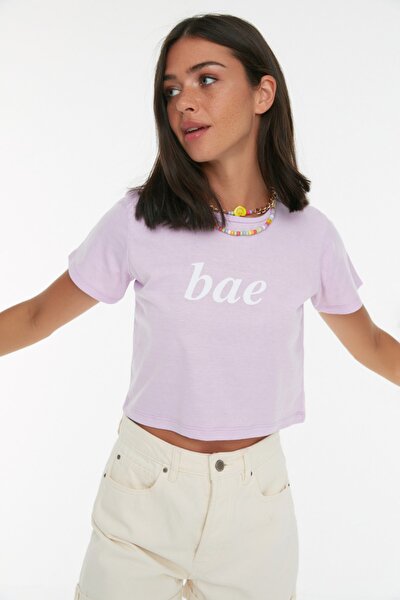 T-Shirt - Lila - Regular Fit