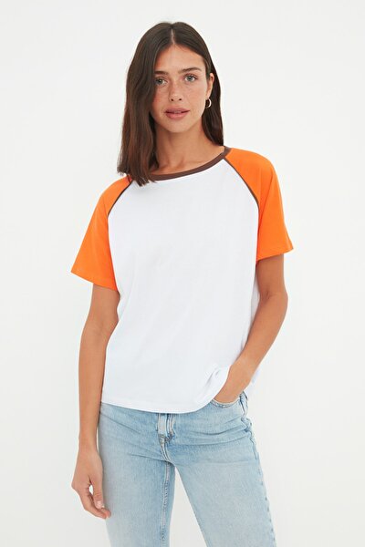 T-Shirt - Orange - Regular fit