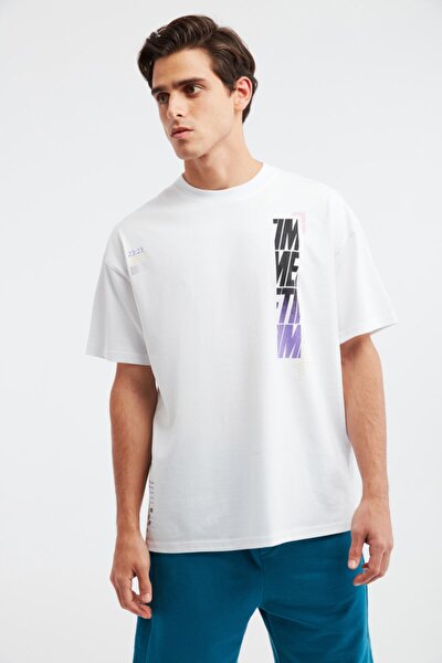 T-Shirt - Weiß - Oversized