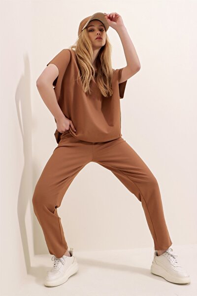 Sweatsuit - Brown - Relaxed