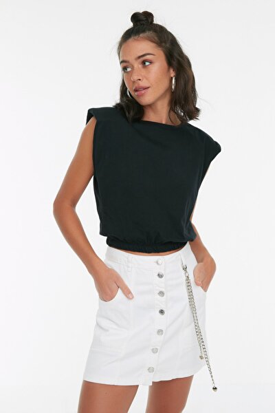 T-Shirt - Black - Regular fit