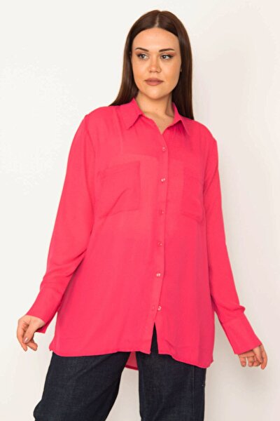 Plus Size Shirt - Pink - Regular fit