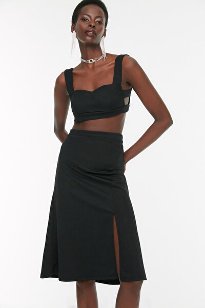 Two-Piece Set - Black - Fitted