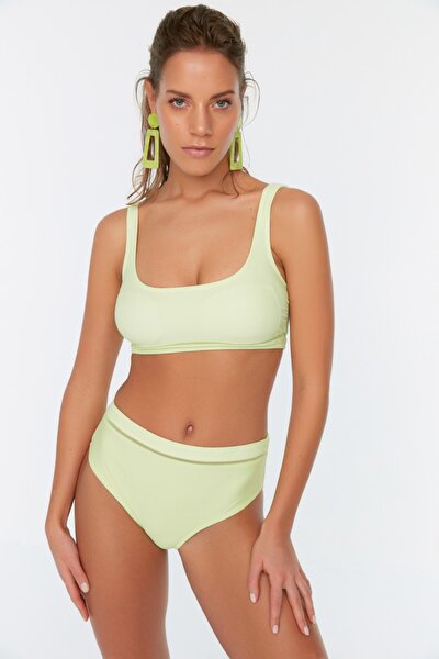 Bikini Bottom - Green - Plain