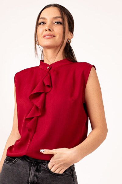 Bluse - Bordeaux - Regular Fit