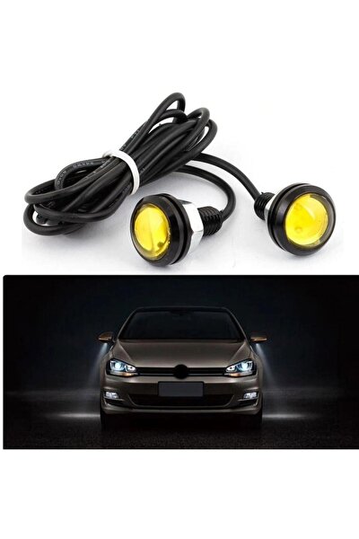 carmind kartal gozu oto ayna alti led turuncu 23mm 2 adet fiyati yorumlari trendyol