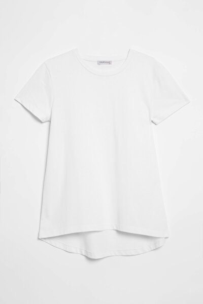 T-Shirt - White - Relaxed fit