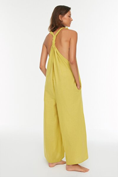 Jumpsuit - Grün - Relaxed Fit