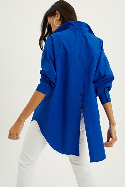 Shirt - Navy blue - Oversize
