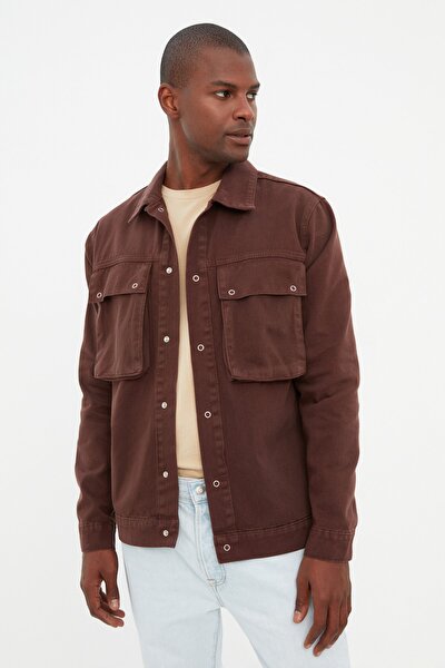 Jacket - Brown - Regular fit