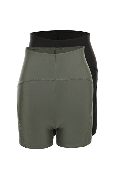 Sport-Leggings - Schwarz - Hoher Bund