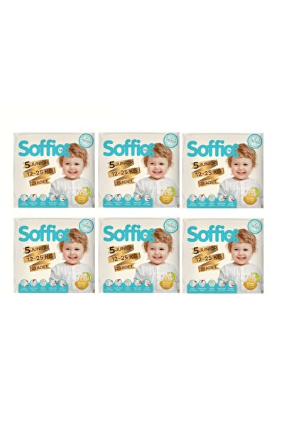 soffio 5 numara 11 25 kg 23x4 92 adet bebek bezi fiyati yorumlari trendyol