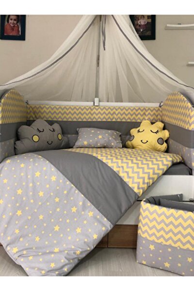 pierre cardin smiley stars gray bebek uyku seti mint fiyati yorumlari trendyol