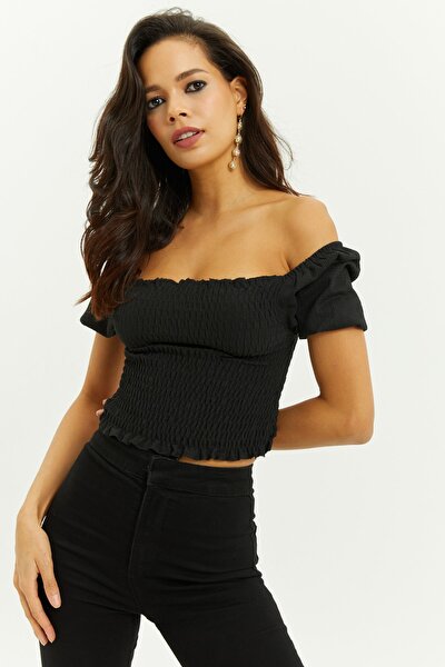 Bluse - Schwarz - Regular Fit