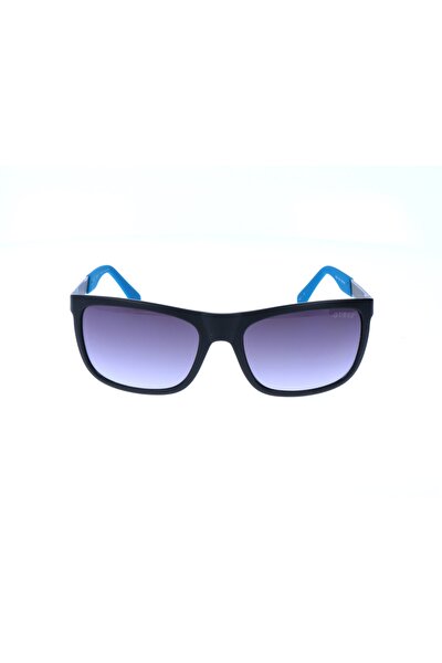 Sonnenbrille - Dunkelblau - Unifarben