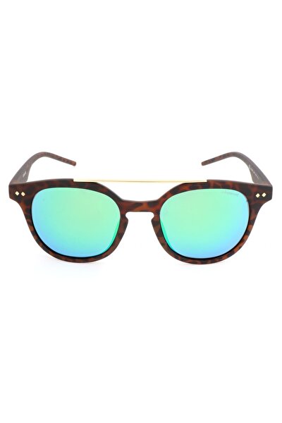 Sonnenbrille - Braun - Unifarben