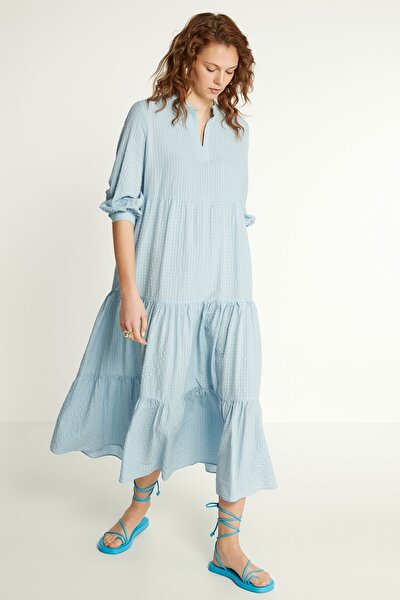 Kleid - Blau - Basic