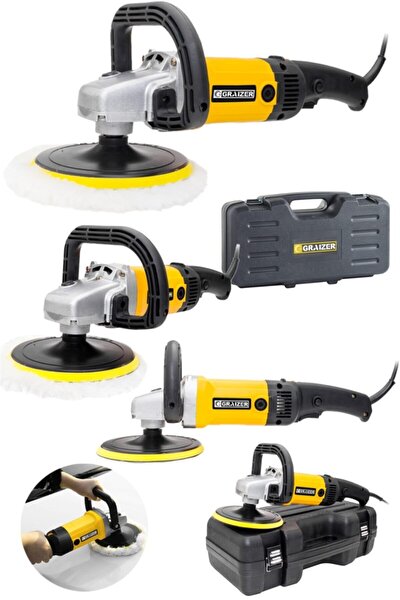 graizer alman 2600 watt 6 kademe devir ayarli polisaj makinasi zimpara pasta cila makinesi fiyati yorumlari trendyol