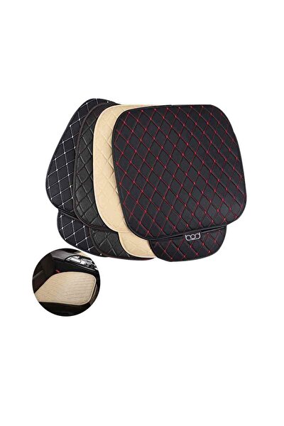 bod deri oto koltuk minderi oturak koruyucu kilif 3 lu bej fiyati yorumlari trendyol