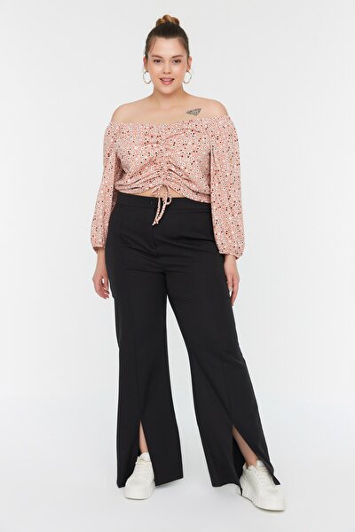 Plus Size Pants - Black - Relaxed