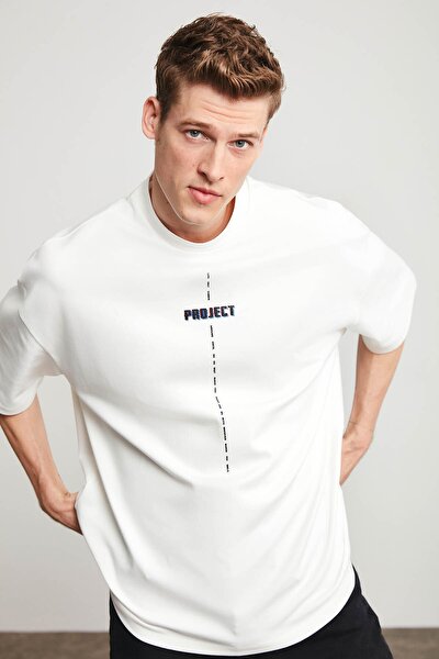T-Shirt - Weiß - Oversize