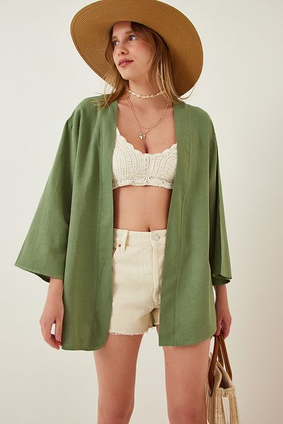 Kimono & Kaftan - Grün - Regular Fit