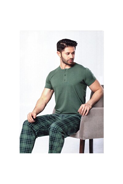 Kocabey 4007 Gaffur Cizgili Poplin Erkek Pijama Takimi Trendyol