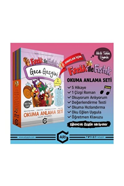 Ari Yayincilik Ari 1 Sinif Kuruyemis Kardesler Ile Okuma Anlama Seti Trendyol