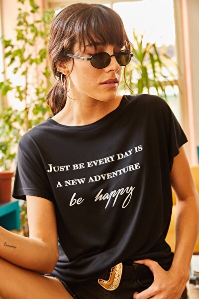 T-Shirt - Schwarz - Regular Fit