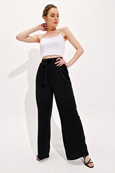 Pants - Black - Relaxed