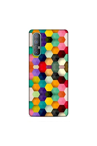 Pickcase Oppo Reno 3 Pro Kilif Desenli Arka Kapak Kose Renkleri Trendyol