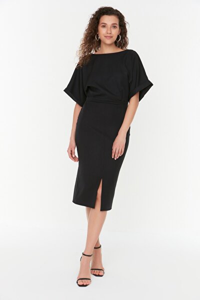 Kleid - Schwarz - Bodycon