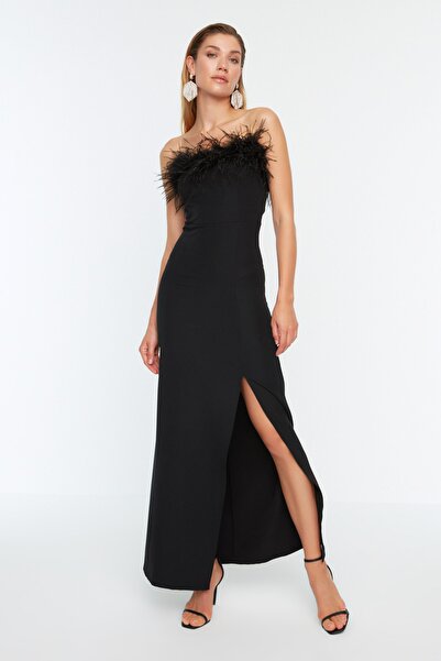 Evening & Prom Dress - Black - Bodycon